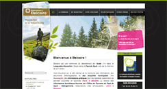 Desktop Screenshot of belcaire.fr